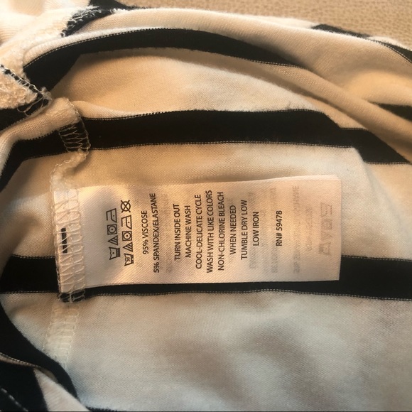 Women’s Striped A-Line Top - Picture 6 of 6